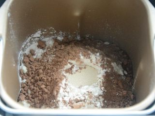 脏脏包,面包材料除黄油外，全部放入面包机内，启动揉面程序，揉成光滑面团。