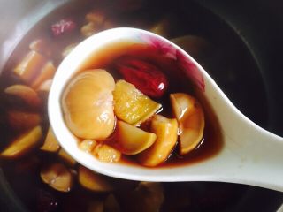 红枣板栗番薯糖水,铛铛铛时间到，一份美味的甜汤大功告成！