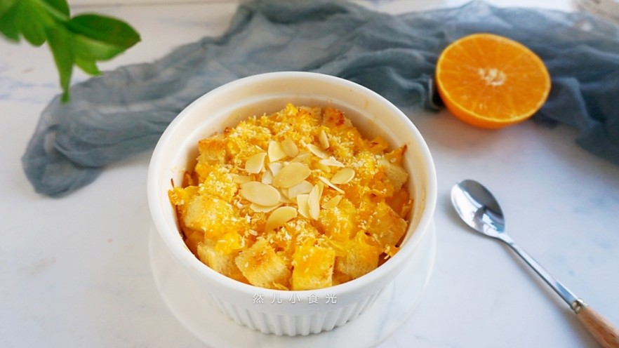 香橙烤吐司—清新香甜的早餐