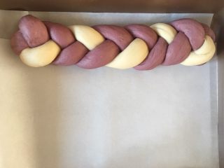 紫薯面包,二次发酵