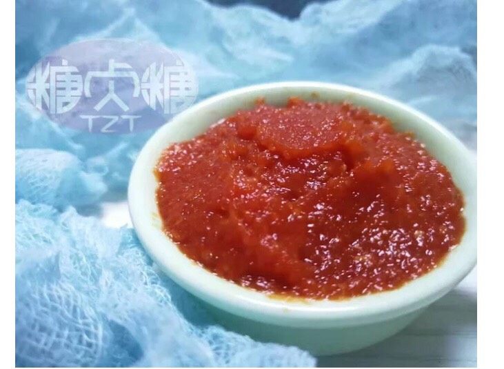 宝宝辅食系列～西红柿泥,这就是煮好的西红柿泥啦~营养又美味