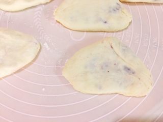 奶香紫薯发面饼,整理一下
