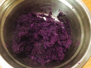 奶香紫薯发面饼,如图状态
