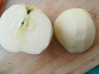 水果沙拉,苹果削皮