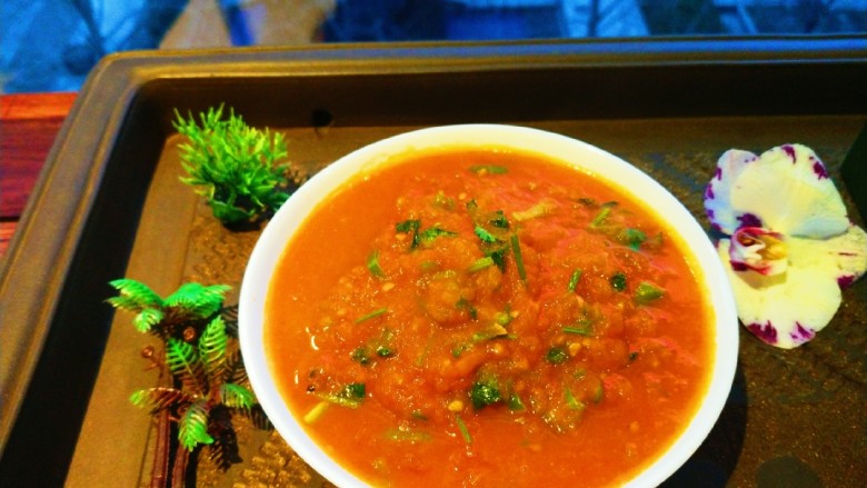 新文美食  山西打卤番茄酱,用来拌面条最好吃的。