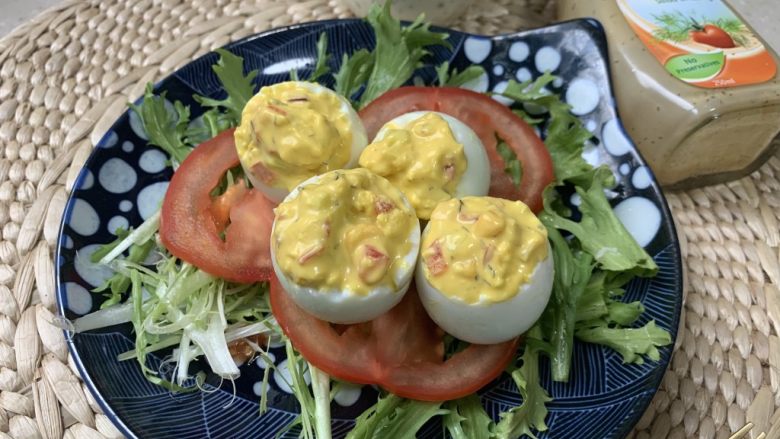 日式鸡蛋沙拉,日式鸡蛋沙拉营养充足，口感清新，绿色健康，是当下最好的减肥美容菜。