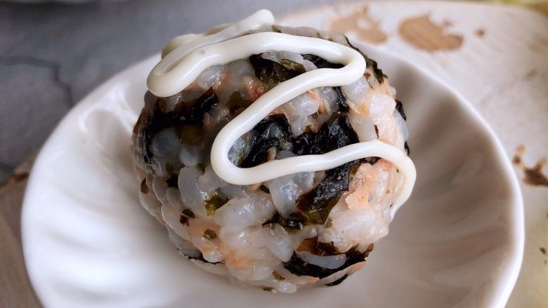 日式海苔饭团,成品