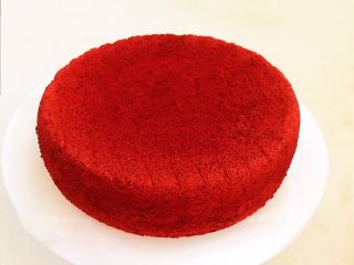 红丝绒戚风蛋糕,红丝绒蛋糕松软可口，组织细腻，入口即化，非常完美~