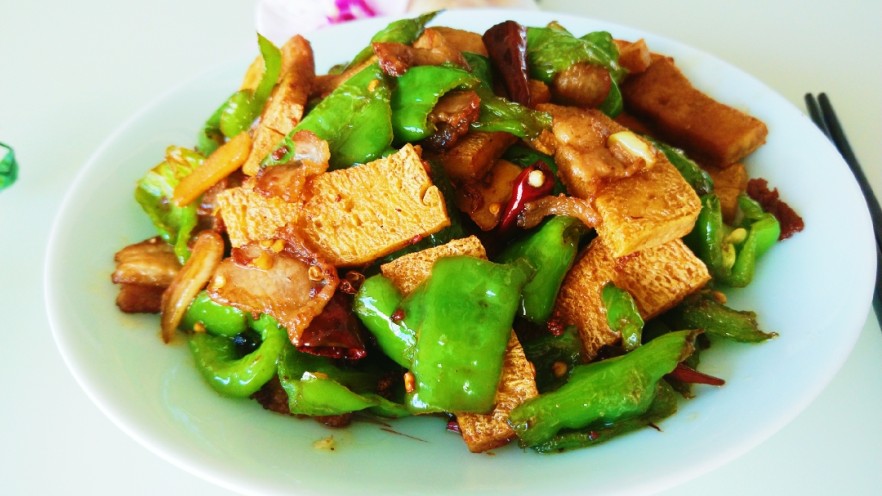 北京特色菜 红烧冻豆腐