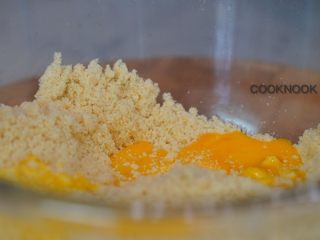 棉花糖酸甜柠檬塔,加入蛋黄