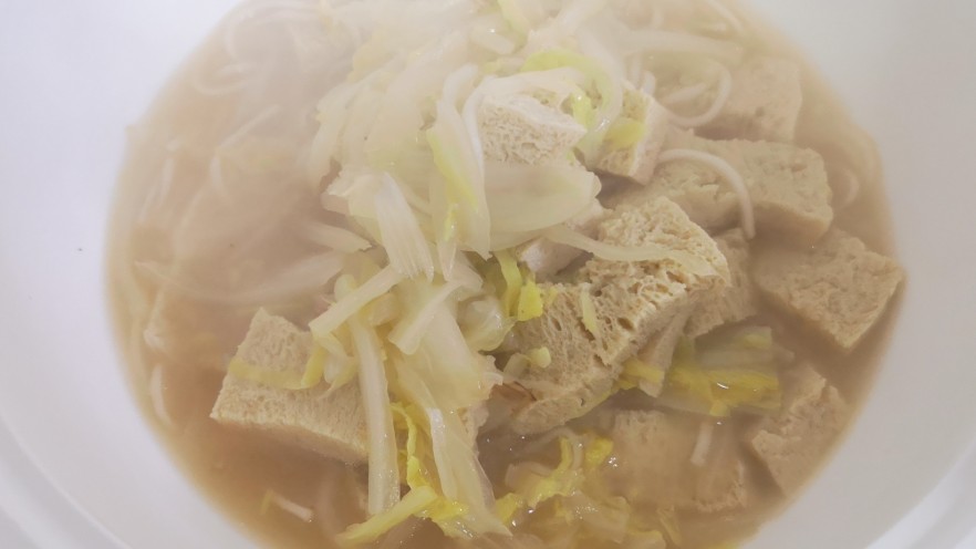 白菜炖粉条冻豆腐