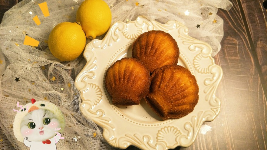 柠檬玛德琳蛋糕-入门级蛋糕