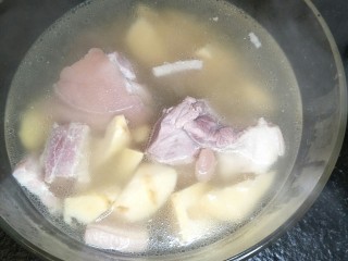 煲汤-腌笃鲜,就可以出锅啦，如果咸肉咸的话，不放盐也行。