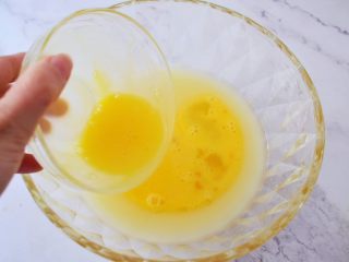 抹茶曲奇（玉米油版）,加入蛋液