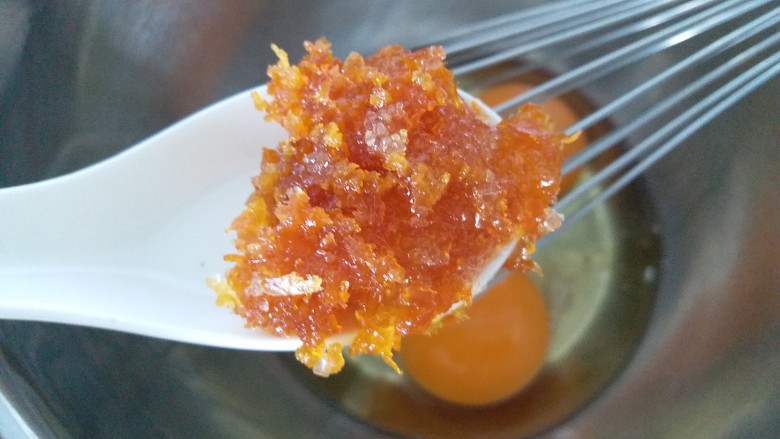 橙香甜甜圈（植物油版）,加入自己蜜制的橙皮酱