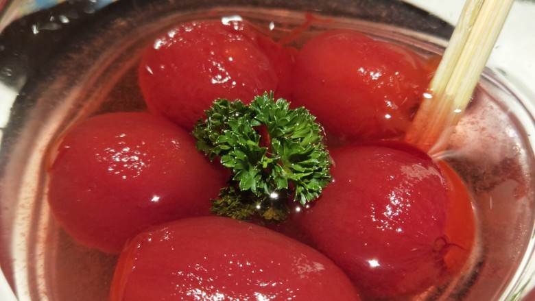 开胃前菜🍅红酒小番茄