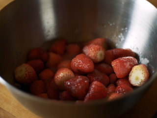 草莓果酱,三小时后