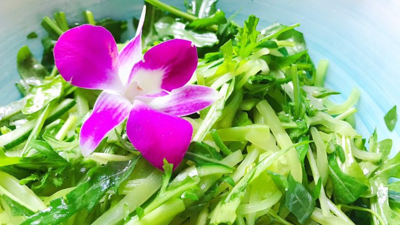 莴笋黄瓜芝麻菜,对身体健康有益