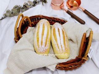 椰蓉面包(波兰种),成品图