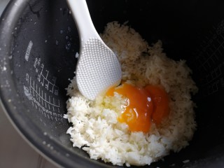 剩饭这样做才好吃,剩饭里加入鸡蛋。