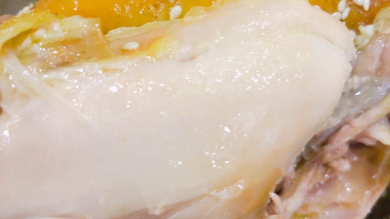 电饭锅盐焗鸡,肉质鲜嫩