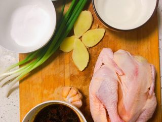 电饭锅盐焗鸡,所需食材