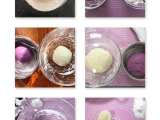 营养早餐-双色紫薯馒头,步骤