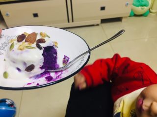 紫薯蛋糕,味道真的不错