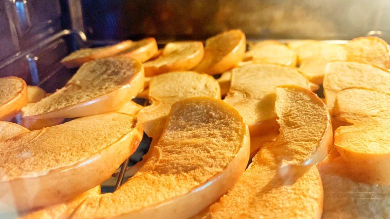减脂小零食—烤苹果,烤100度2小时