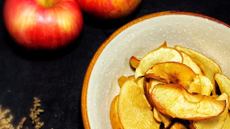 减脂小零食—烤苹果,凉凉