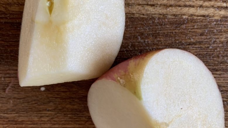 减脂小零食—烤苹果,切