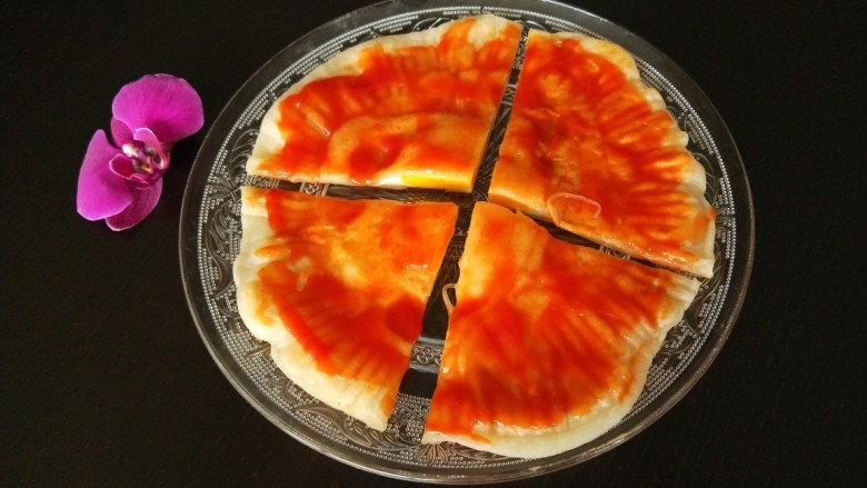 冬日暖心菜+冬日暖心太阳糯米饼,成品图