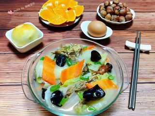 冬至美食+鸭架时蔬汤,早餐是一天最重要的一餐要吃好吃饱吃健康哦