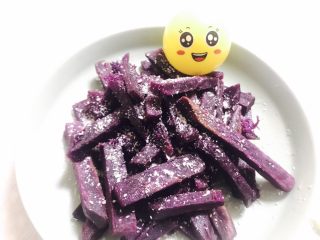 椰蓉紫薯条,笑脸相迎