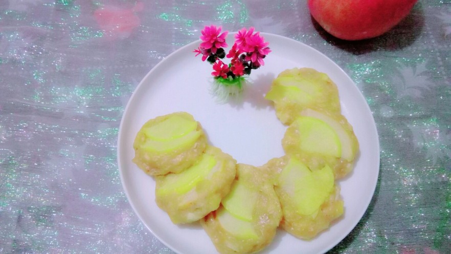 #情暖冬日#   苹果燕麦饼