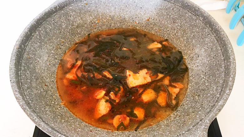 韩国海带汤,调匀即可