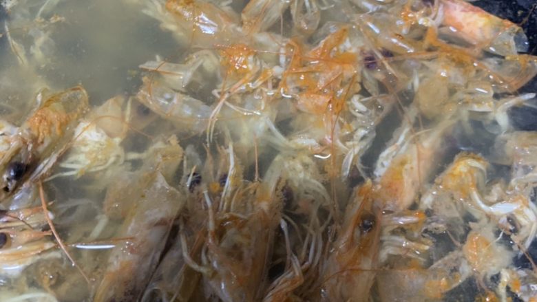 韩国海带汤,煮虾汤（留汤）