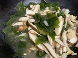 韩国海带汤,放香菇