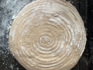 冬至美食 乡村面包,烤箱放水发酵