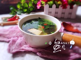 冬至美食 菠菜豆腐汤