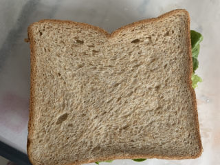 不一样的三明治,盖上面包