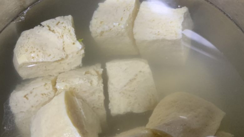 香菇豆腐汤,放放水洗