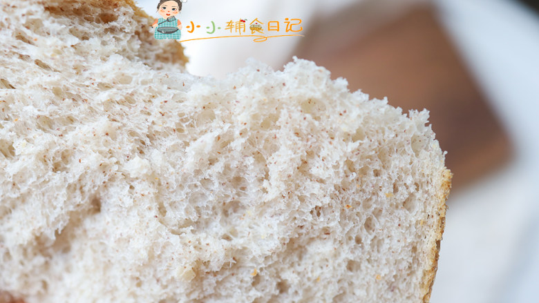 胚芽米粥吐司,如果没有黑麦粉也可以全部用高筋面粉替代