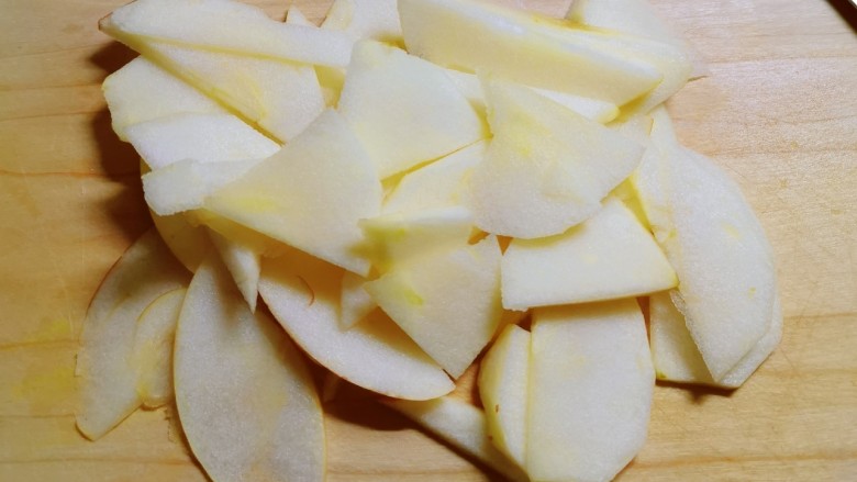 苹果饼,苹果去皮 切薄片