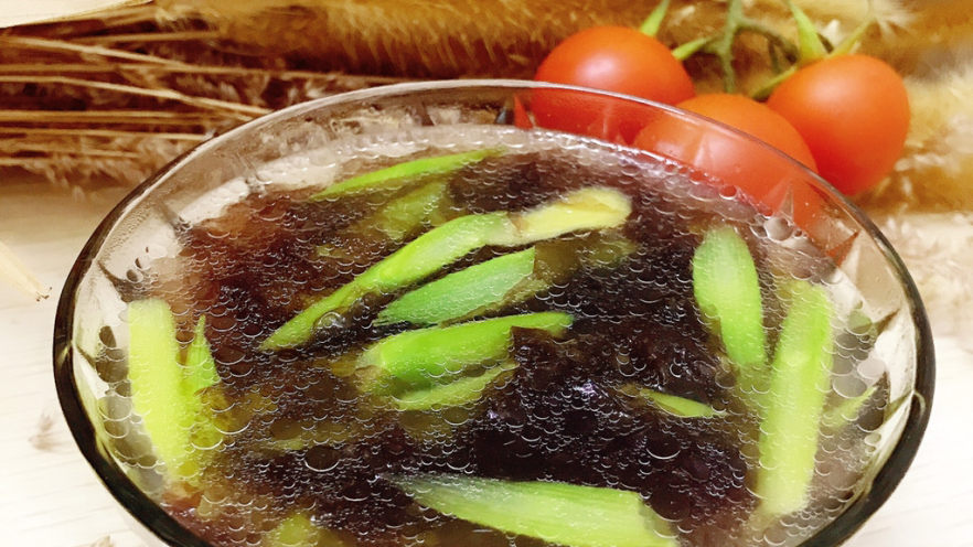 芦笋紫菜汤
