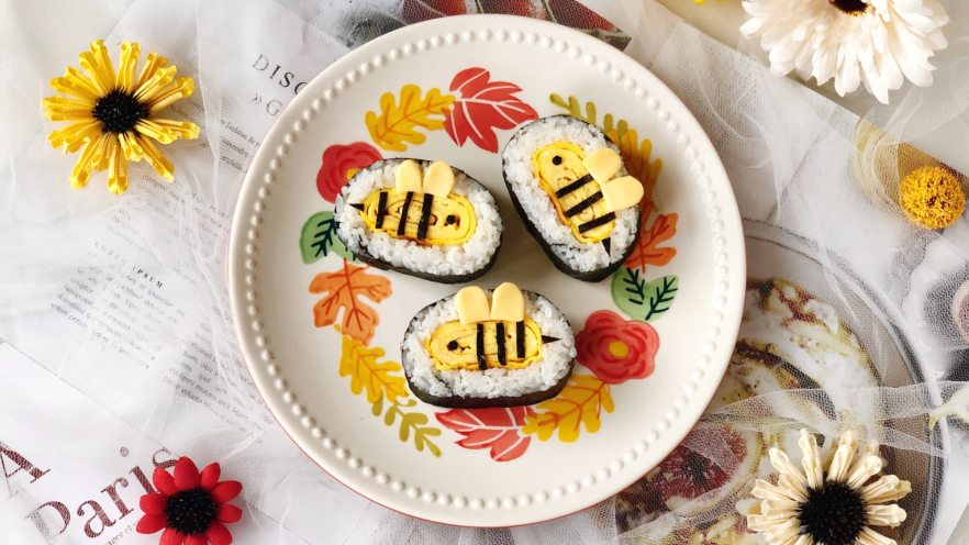 萌萌哒“小蜜蜂寿司”，拯救宝宝的味蕾