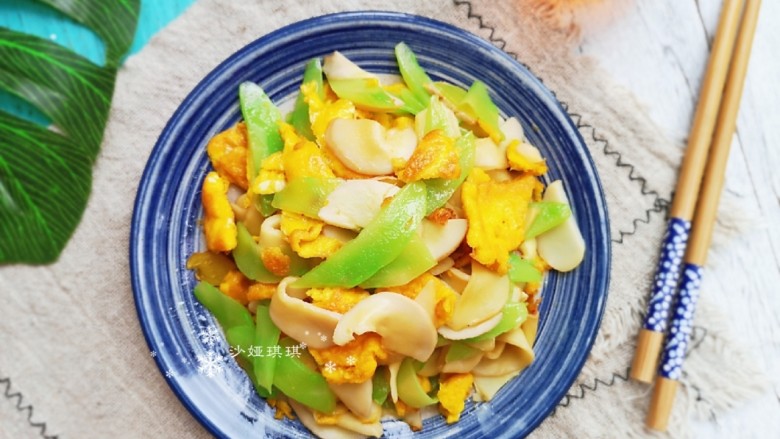 杏鲍菇炒鸡蛋,简单快捷又美味营养的家常菜！