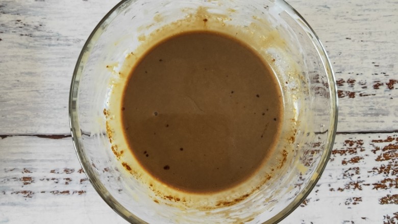 咖啡豆饼干,搅匀成咖啡液备用