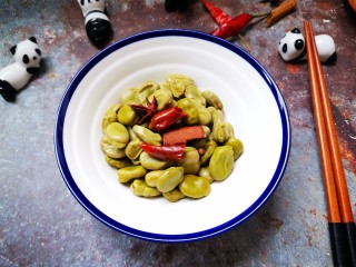 五香蚕豆,装盘就可以享受美食啦
