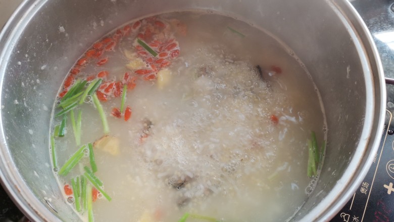 营养美味还可强身健体的海蛎粥，你值得拥有,加葱绿